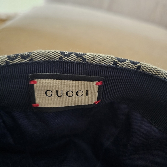 Gucci Gray Monogram Hat - Picture 7 of 14